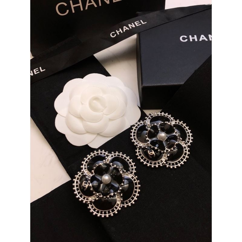 Ch*el earrings